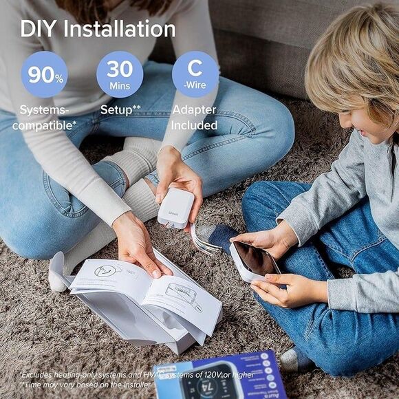 Levoit Aura Smart Thermostat - Model LTM-A401S-WUS Upgrade - New - Picture 9 of 9